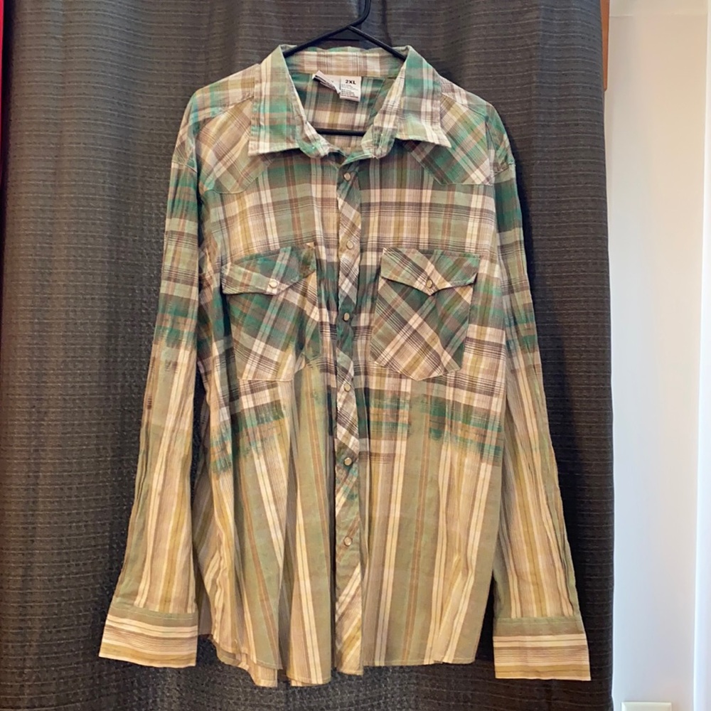 Button up western shirt